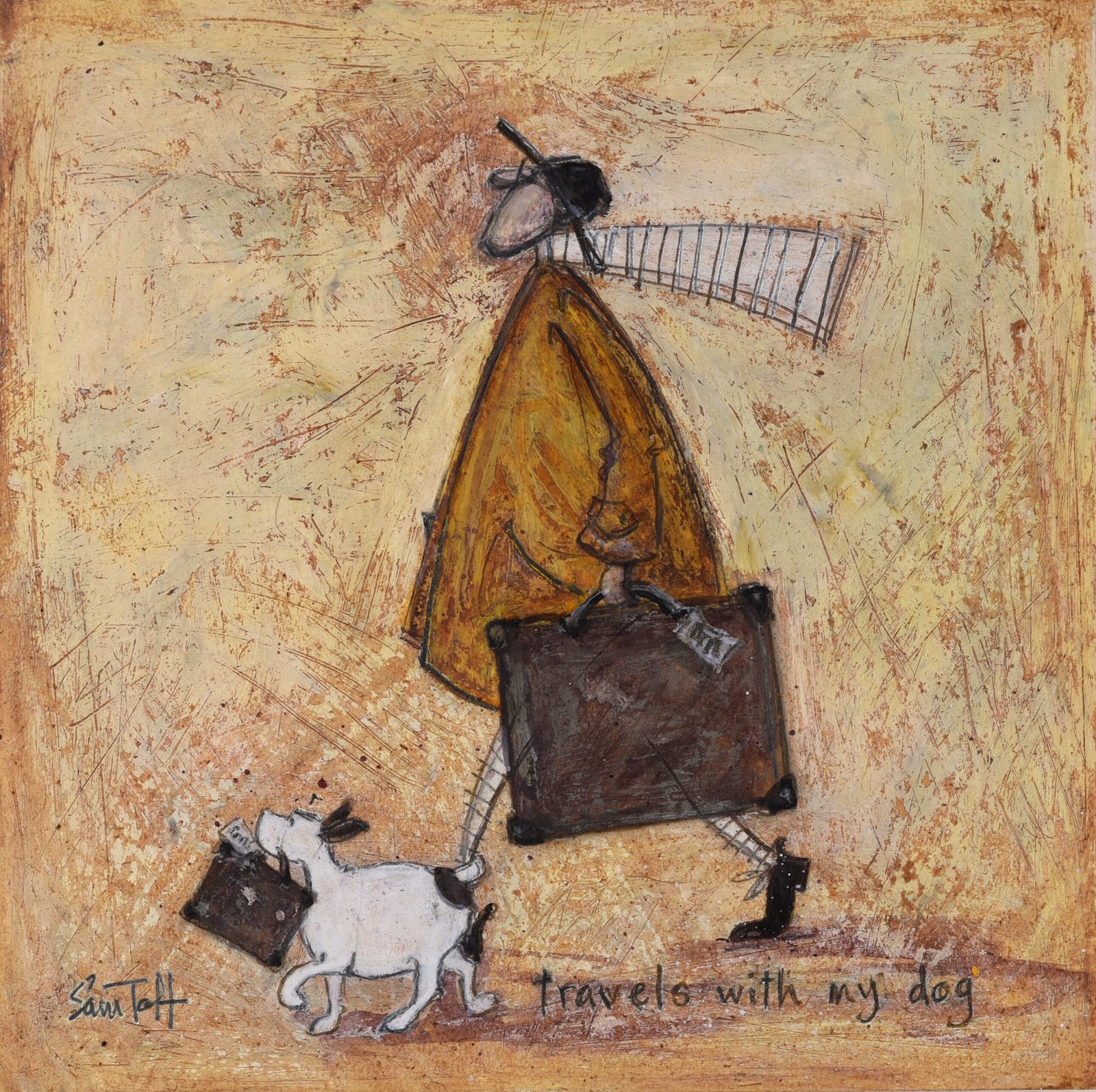 Travels With My Dog – Sam Toft Originals